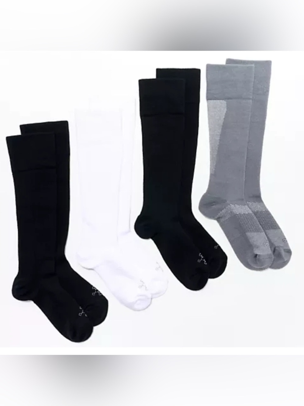Tommie Copper 4PK UltraTemp UltraGuard OTC Over The Calf Socks L Large